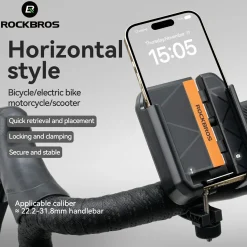Bike Phone Holder Half Wrap Anti-Overload for 4.7-7.2''