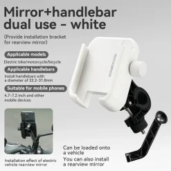 Bike Phone Holder Half Wrap Anti-Overload for 4.7-7.2''