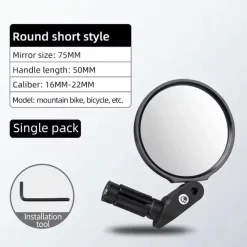 Bike Rear View Mirror 360 Rotatable 1pc
