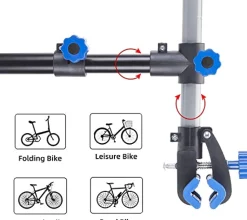Bike Repair Stand Wall Workbench Mount Rack Height Adjustable