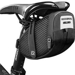 Bike Saddle Bag Strap-on Cycling Wedge Pack 0.75L