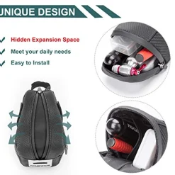 Bike Saddle Bag Strap-on Cycling Wedge Pack 0.75L