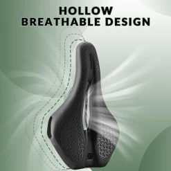 Bike Seat Anti-Slip Memory Foam Breathable