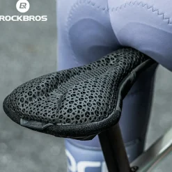 Bike Seat Cover 3D Printed Shock Absorption Cushion Pad