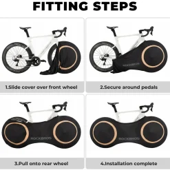 Bike Wheel Cover for 24-29” 700c Mountain Bikes