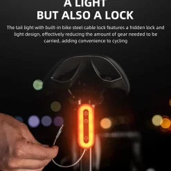 Bluetooth Lock Light Brake Sense Diurnal Light