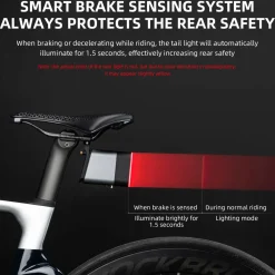 Bluetooth Lock Light Brake Sense Diurnal Light