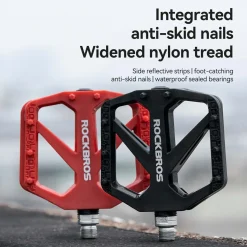 BP2602 Wide Platform Nylon Bike Pedals