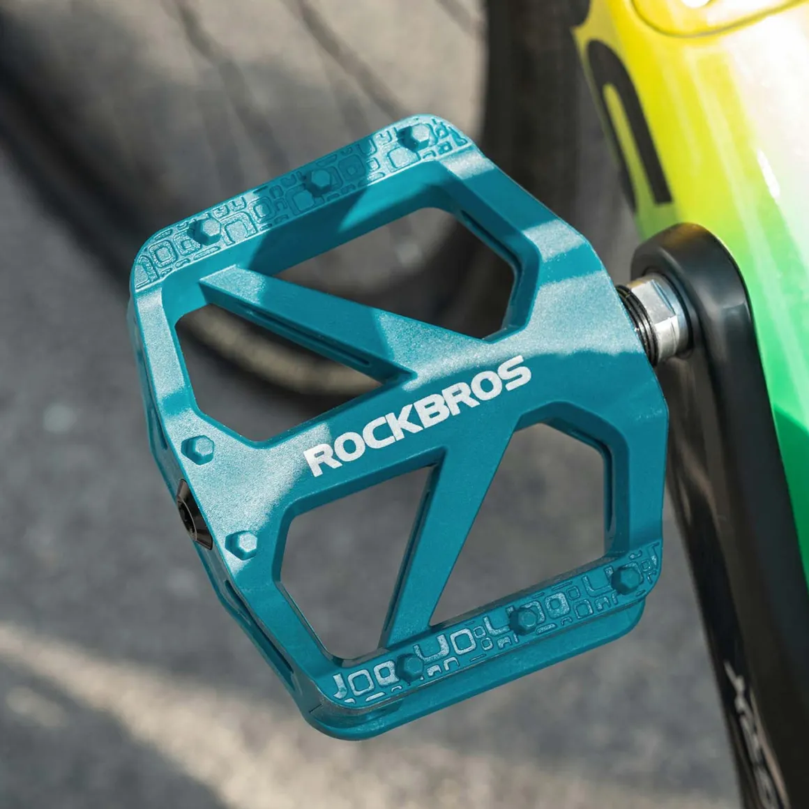 BP2602 Wide Platform Nylon Bike Pedals