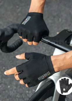 Breathable Anti-Slip Half Finger Cycling Gloves | ROAD TO SKY