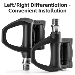 Carbon Fiber SPD Clipless Pedals for Road Bikes 9/16''