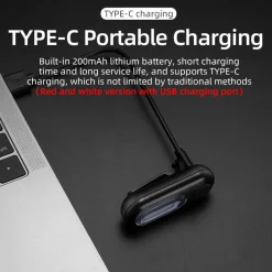 COB Mini Tail Light USB Dual Light Colors