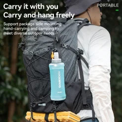 Collapsible Soft Flask 500ml with Bite Valve