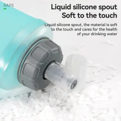 Collapsible Soft Flask 500ml with Bite Valve