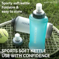 Collapsible Soft Flask 500ml with Bite Valve