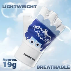 Cute Kids Half-Finger Cycling Gloves Non-Slip Padded Unisex