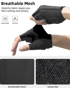 Cycling Gloves for Men Women - Breathable Bike Gloves