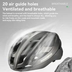 Cycling Helmet Bionic Support Antibacterial Liner Adjustable Fit