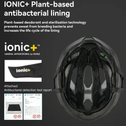 Cycling Helmet Bionic Support Antibacterial Liner Adjustable Fit