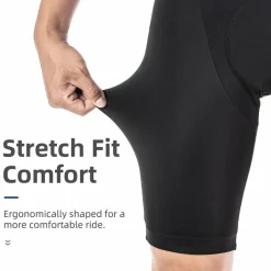 Cycling Jersey Shorts Set Bike MTB Compression Wicking Sport Pants Breathable Coolmax Pad Pants For Men Women