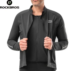 Cycling Long Sleeve Fleece Jersey for 32°F–50°F