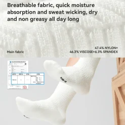 Cycling Socks Antibacterial Sweat Wicking