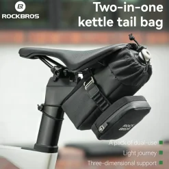 Cycling Two-in-one Bicycle Kettle Tail Bag
