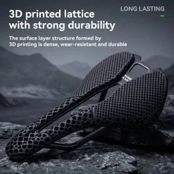 3D Print Bike Saddle 145mm Carbon Seat