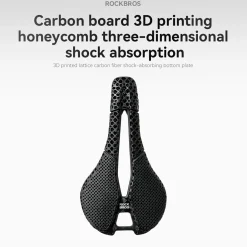 3D Print Bike Saddle 145mm Carbon Seat