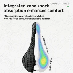3D Print Bike Saddle 145mm Carbon Seat