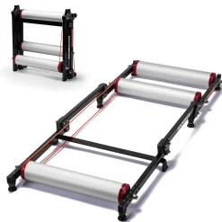 Foldable Adjustable Bike Rollers with Resistance for Indoor Exercise