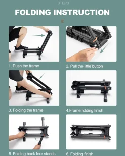 Foldable Alloy Indoor Bike Stand for 20