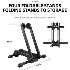 Foldable Alloy Indoor Bike Stand for 20
