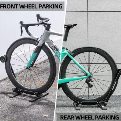 Foldable Carbon Steel Floor Bike Stand for 20