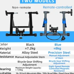 Foldable Indoor Bike Trainer Stand for Home Exercise