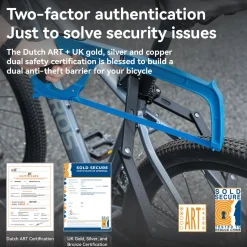 Folding Bike Lock ART Certified High-Security