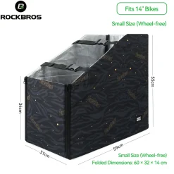 Folding Bike Travel Case Fits 14