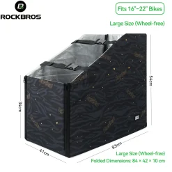 Folding Bike Travel Case Fits 14