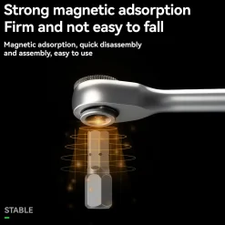 Folding Multi-Function Ratchet Tool