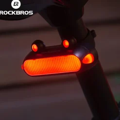 Frog Tail Light USB 6 Modes Brake Light
