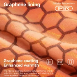 Graphene Winter Cycling Gloves for 41–59°F