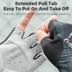 Half Finger Bike Padded Cycling Gloves