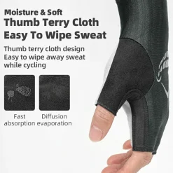 Half Finger Bike Padded Cycling Gloves