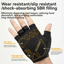 Half Finger Cycling Gloves with SBR Padding