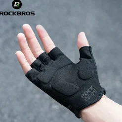Half-Finger Cycling Gloves with SBR Shock-Absorbing Palm Pads