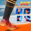 Heated Socks Rechargeable Up to 8 Hours 5000mAh Winter Foot Warmers Electric Socks