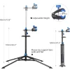 Height-Adjustable Bike Repair Stand for Home Maintenance