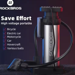 High-Pressure Aluminum Bike Foot Pump