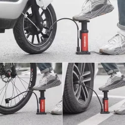 High-Pressure Aluminum Bike Foot Pump