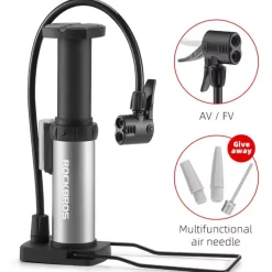 High-Pressure Aluminum Bike Foot Pump